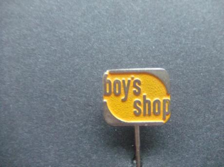 Boy's Shop onbekend geel